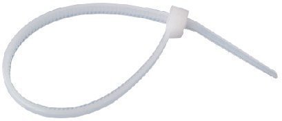 Хомут 3,6х250 нейлон белый EKF Basic plc-c-3,6х250 460596