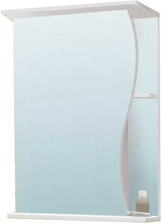 Шкаф зеркальный Волна 500 лев.(К) без света 10233